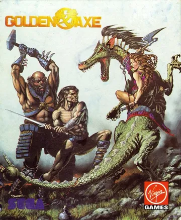 Golden Axe box cover front